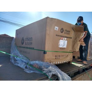 Descarregando Paineis Solares